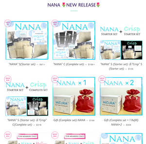 MiCURA Sake homebrewing kit NANA 🌷NEW RELEASE🌷
