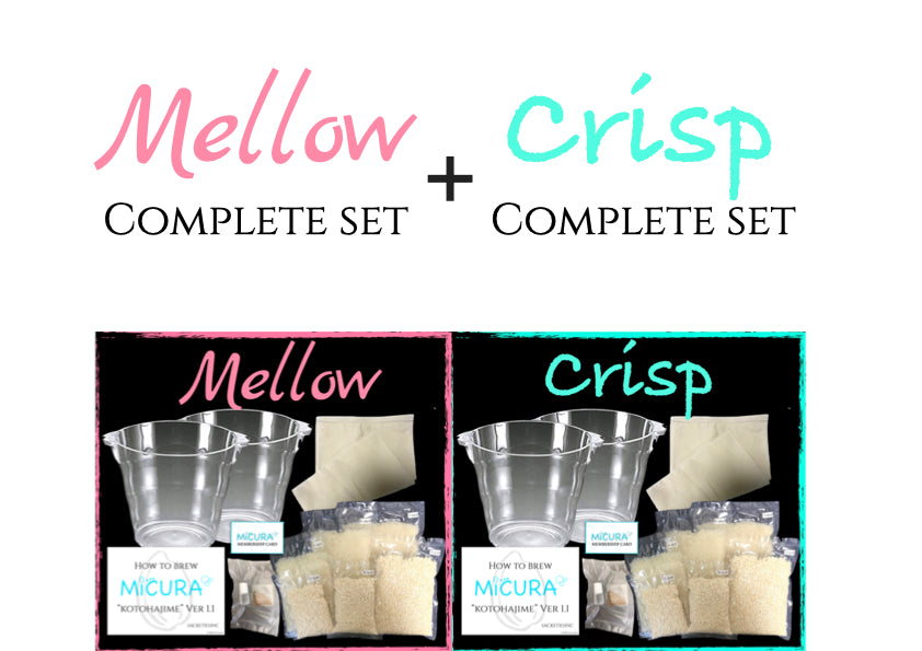 "Crisp" Complete set & "Mellow" Complete set