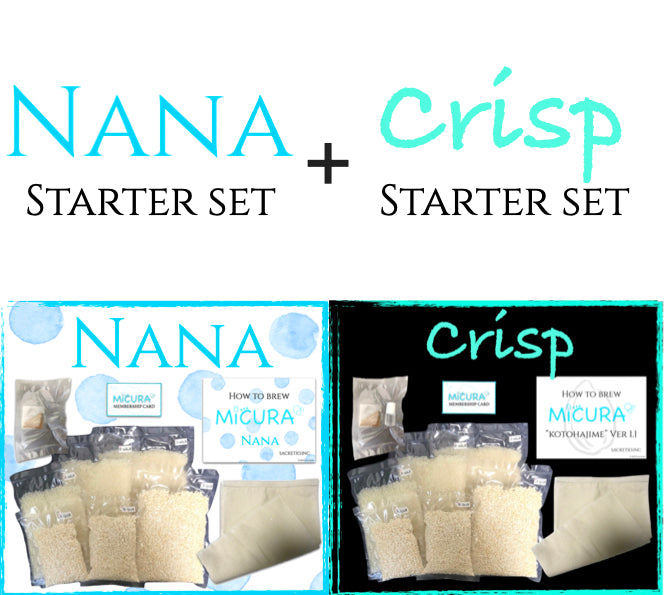 "NANA" Starter set ＆"Crisp" Starter set
