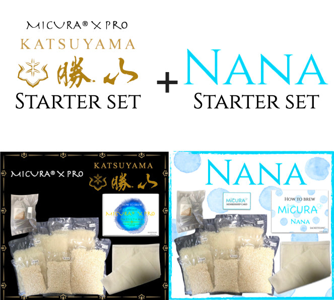 "X PRO KATSUYAMA" Starter set + "NANA" Starter set